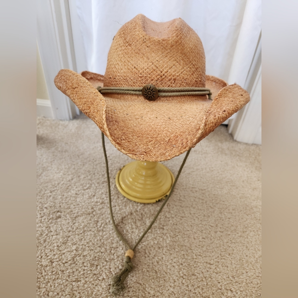 Natural Fiber Cowboy Hat - Women Size S